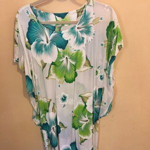 Hand-made rayon dress